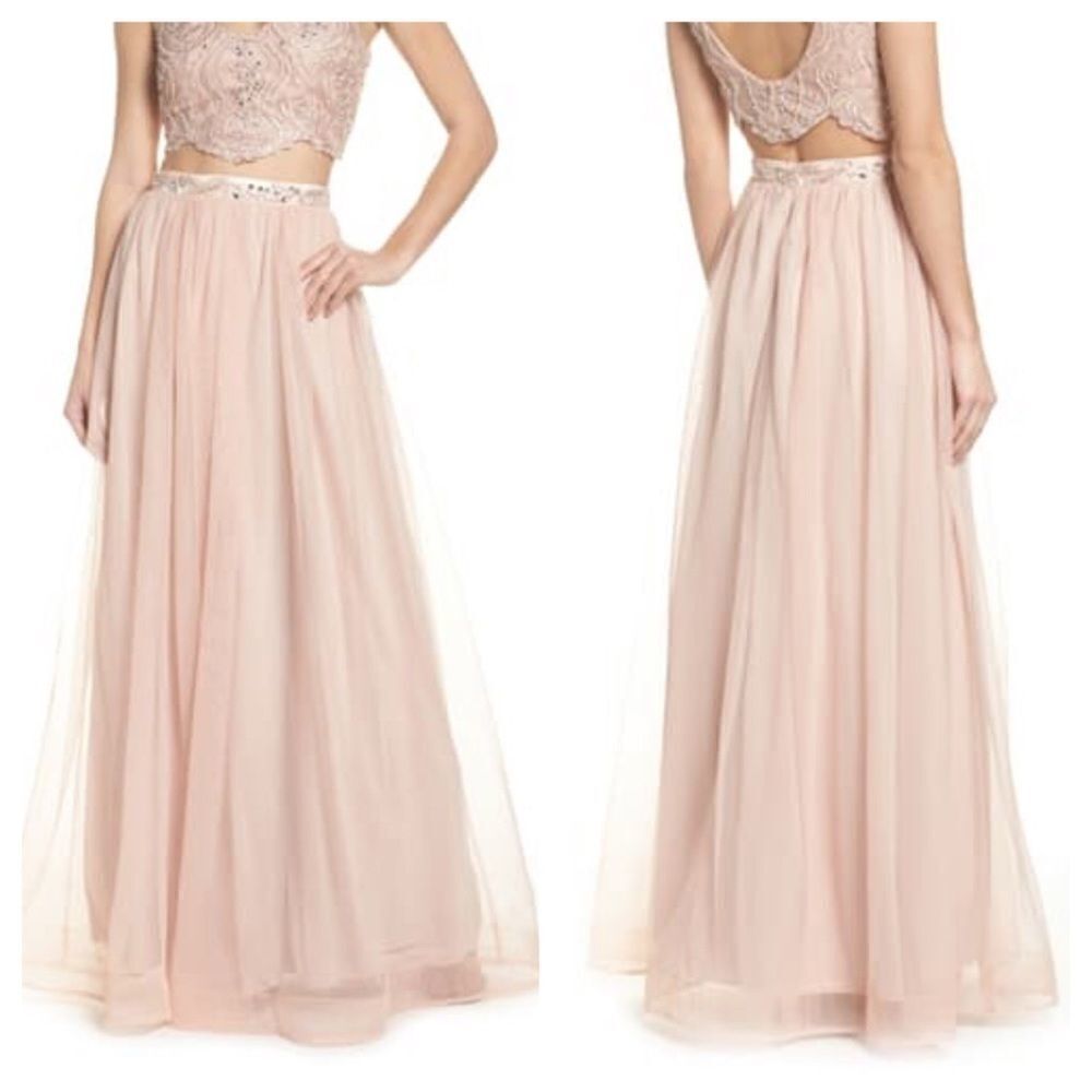 Sequin Hearts Pink Tulle  Skirt Size 3